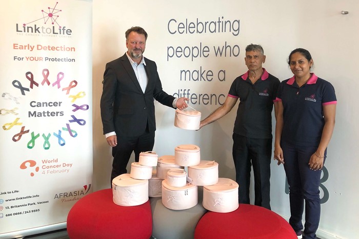 AfrAsia donates post-mastectomy prosthesis to Link to Life breast cancer survivors