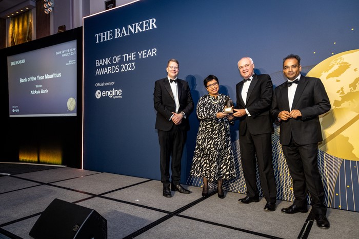 AfrAsia Bank crowned Bank of Year – Mauritius by Financial Times’ The Banker