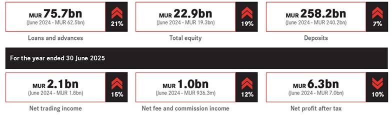 Key figures to illustrate our performance as at June 2025