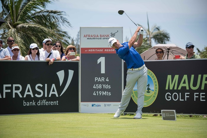 Gary Player inspires De Jager to lead AfrAsia Bank Mauritius Open