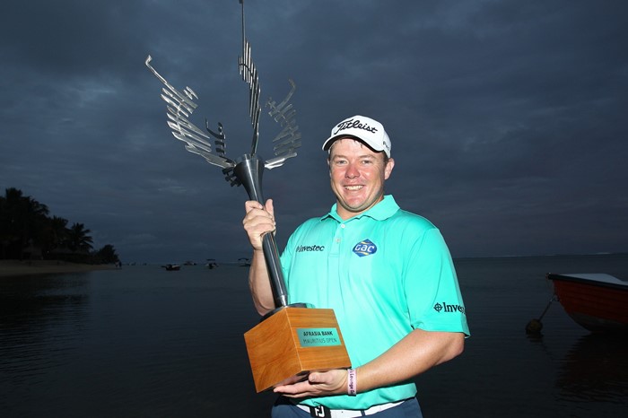 George Coetzee wins AfrAsia Bank Mauritius Open