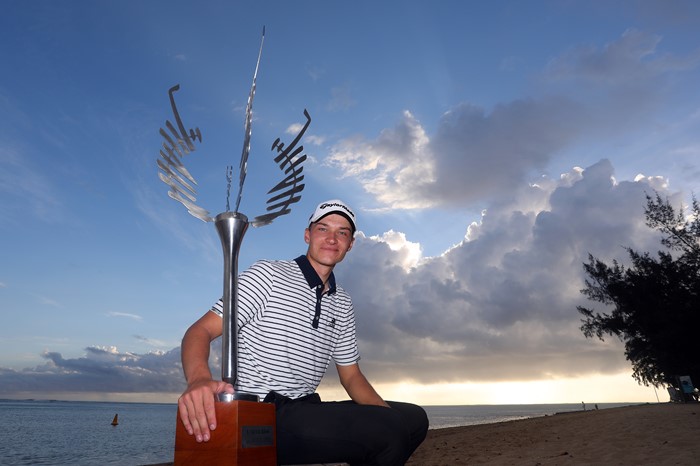Danish teenager wins AfrAsia Bank Mauritius Open in playoff
