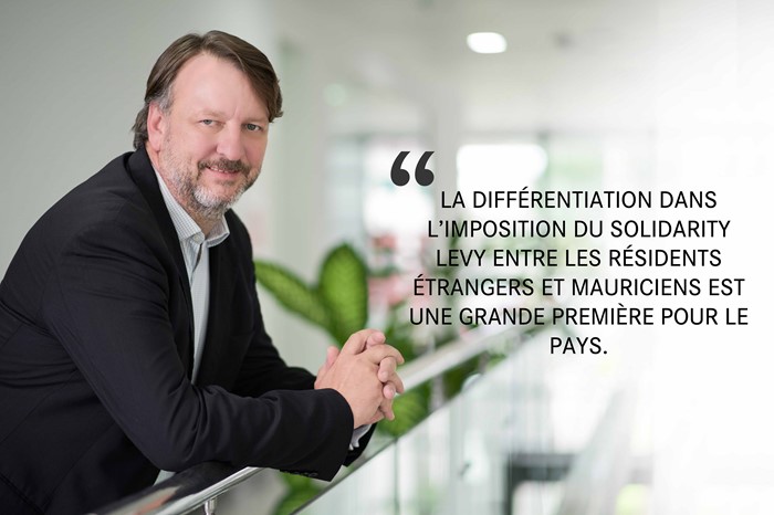 La différentiation dans l’imposition du Solidarity Levy entre les résidents étrangers et mauriciens est une grande première pour le pays