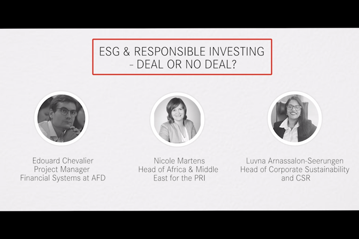 20 min with AfrAsia - Environment, Social & Governance (ESG) and Responsible Investments