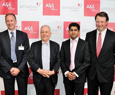 SEPTEMBER 2012 - AfrAsia Bank and Jim Rogers, an eminent financier and investment guru, launched the ACM Commodity Note