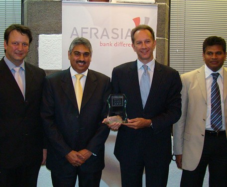 “Most Innovative Bank in Mauritius” Award for the year 2008
