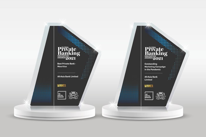 AfrAsia Bank wins 2 prestigious awards for its private banking services and “The Believers” marketing campaign from the Digital Banker/Global Private Banker