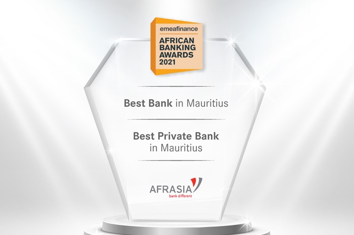 AfrAsia Bank – Best Private Bank & Best Bank in Mauritius by EMEA Finance Magazine